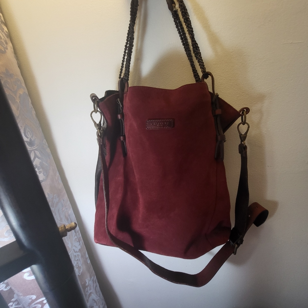Liebeskind Berlin leather Burgundy bag